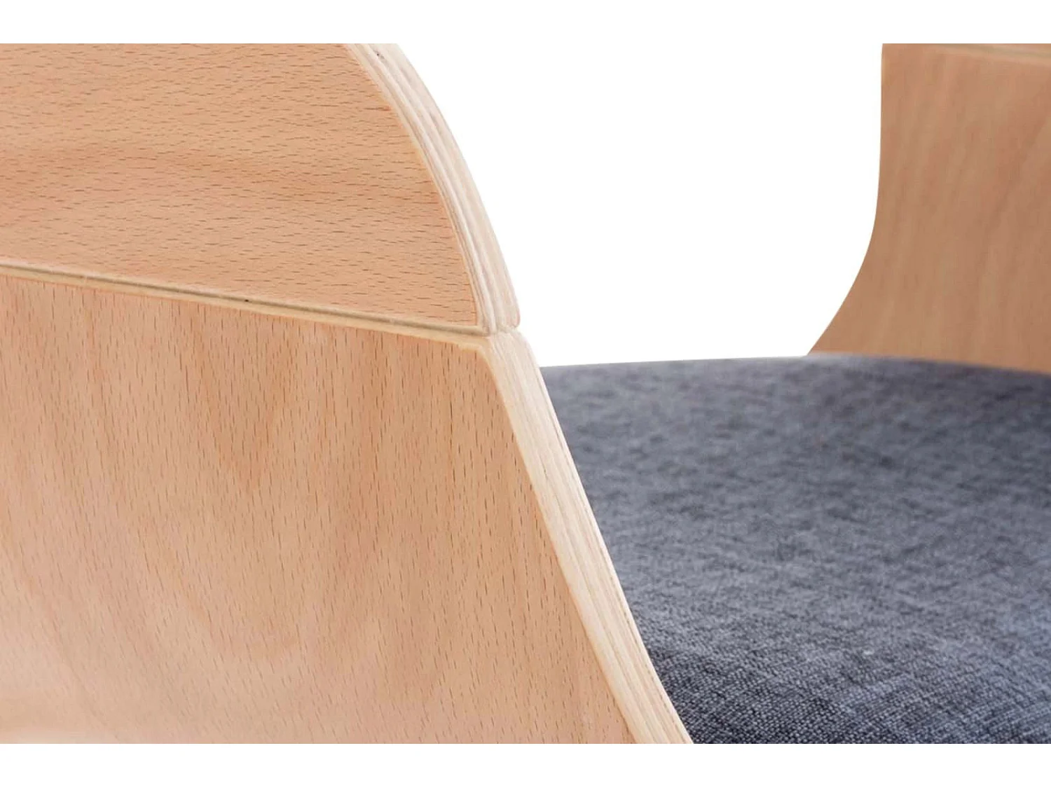 Dudeco Cadeira Berlim Tecido Carvalho e azul