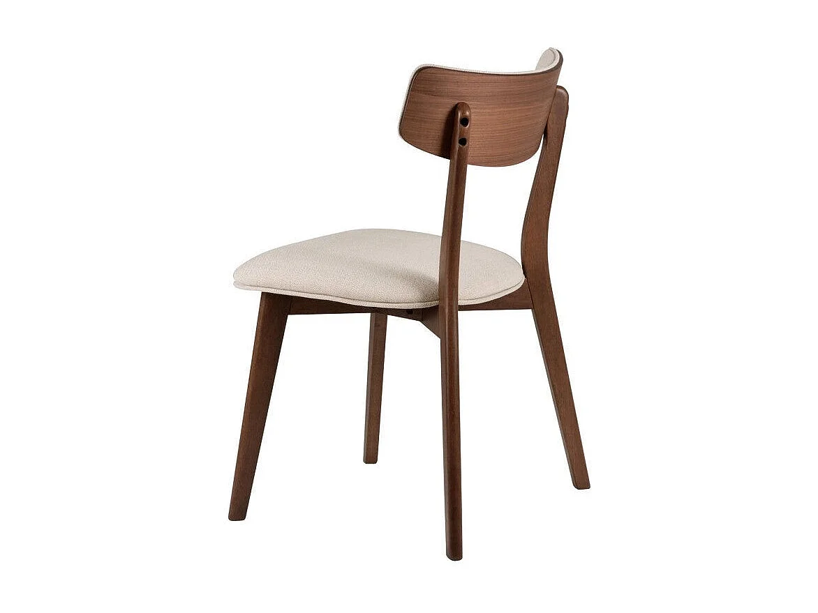 Dudeco Cadeira Funchal Nogueira Bege