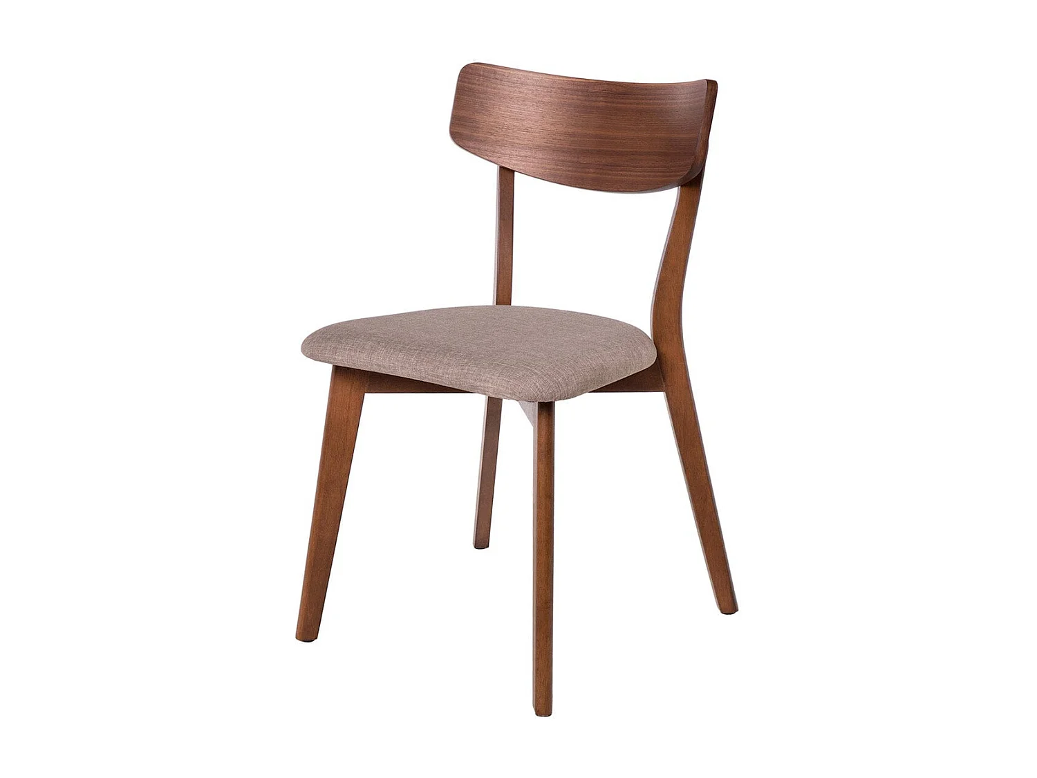 Dudeco Cadeira Porto Santo Nogueira Cinzento claro