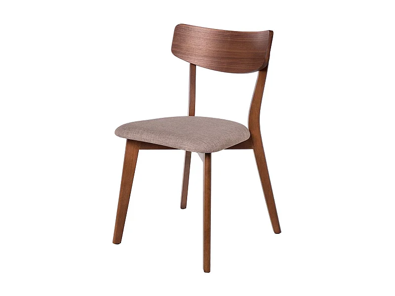 Dudeco Cadeira Porto Santo Nogueira Cinzento claro