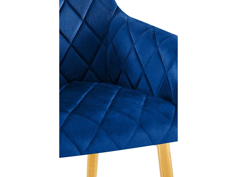 Dudeco Cadeira Bilbau Gold Azul marinho