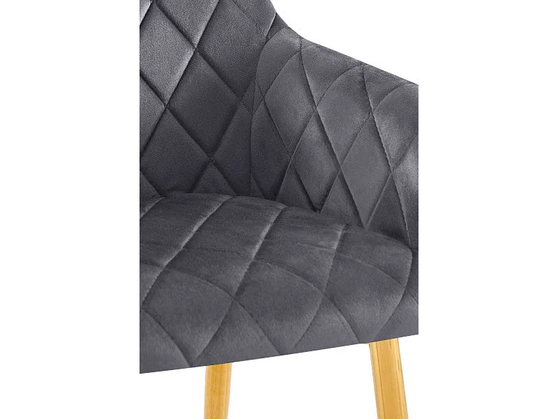 Dudeco Cadeira Bilbau Gold Cinzento Escuro