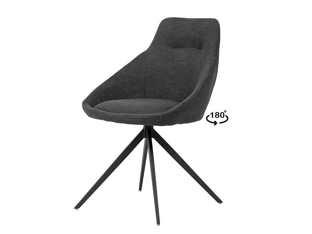 Dudeco Silla Leiria Gris oscuro