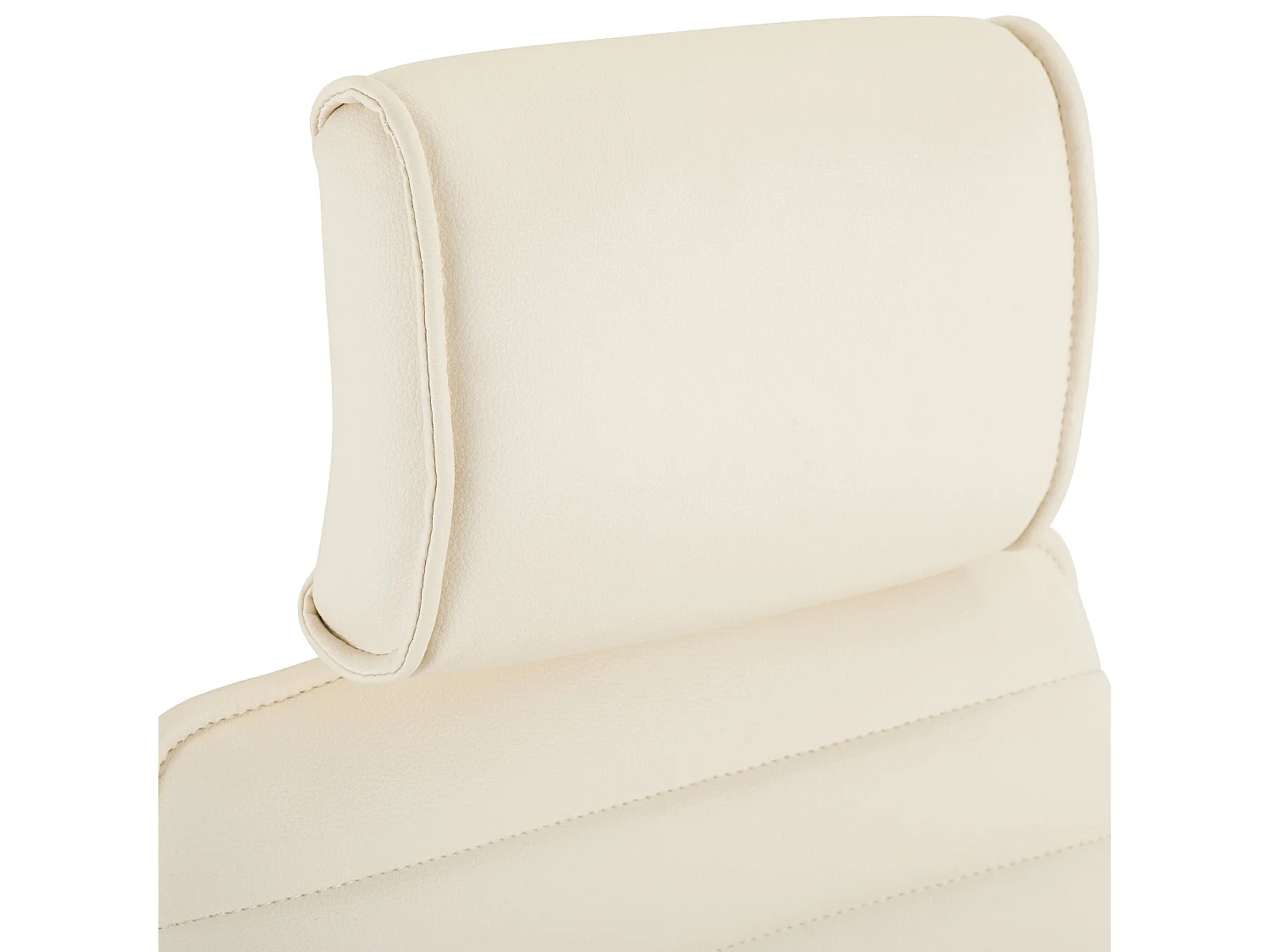 Dudeco Cadeira Escritório Rako em Pele Sintética Creme