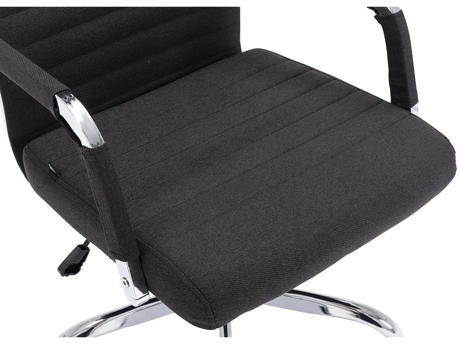 Dudeco Cadeira Escritório Amadora Tecido Preto