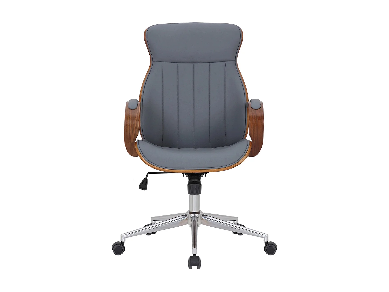 Dudeco Cadeira Escritório Melilla Nogueira e cinzento