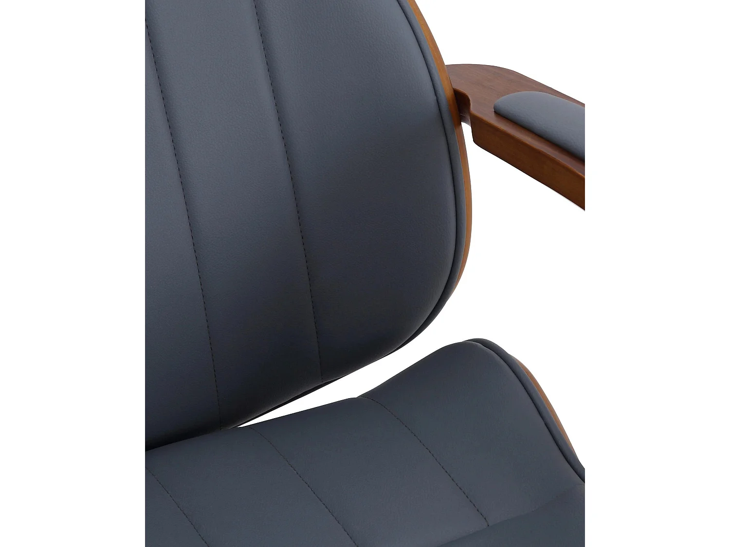 Dudeco Cadeira Escritório Melilla Nogueira e cinzento