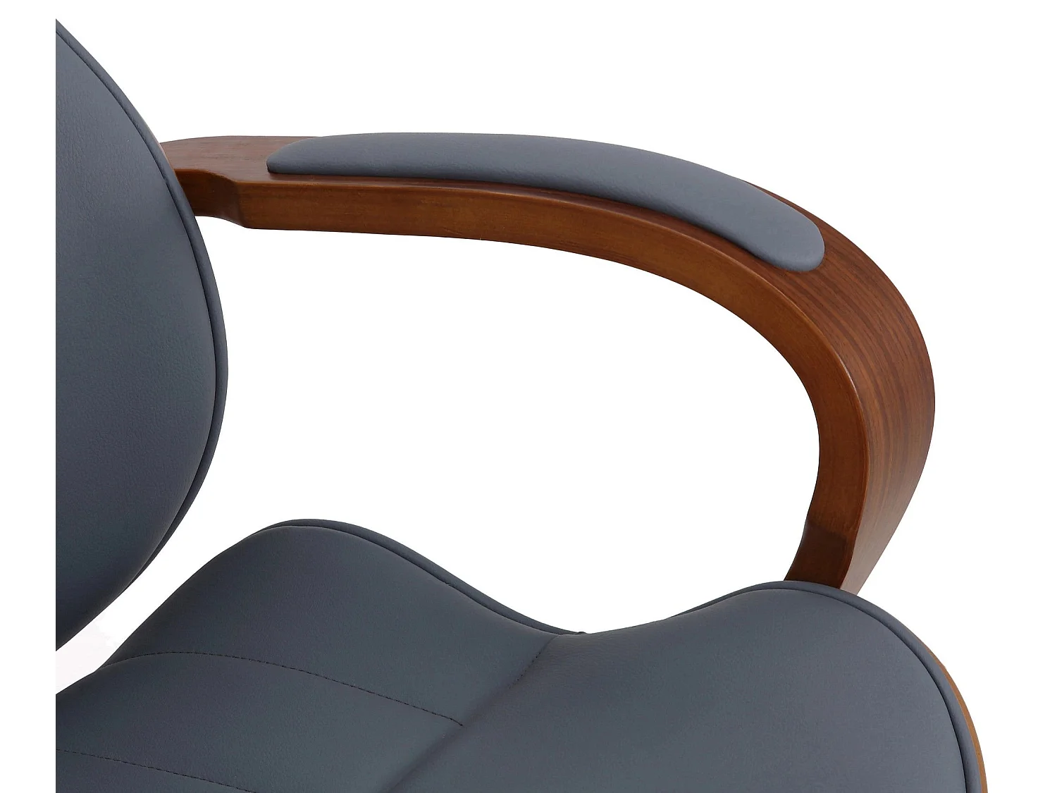 Dudeco Cadeira Escritório Melilla Nogueira e cinzento