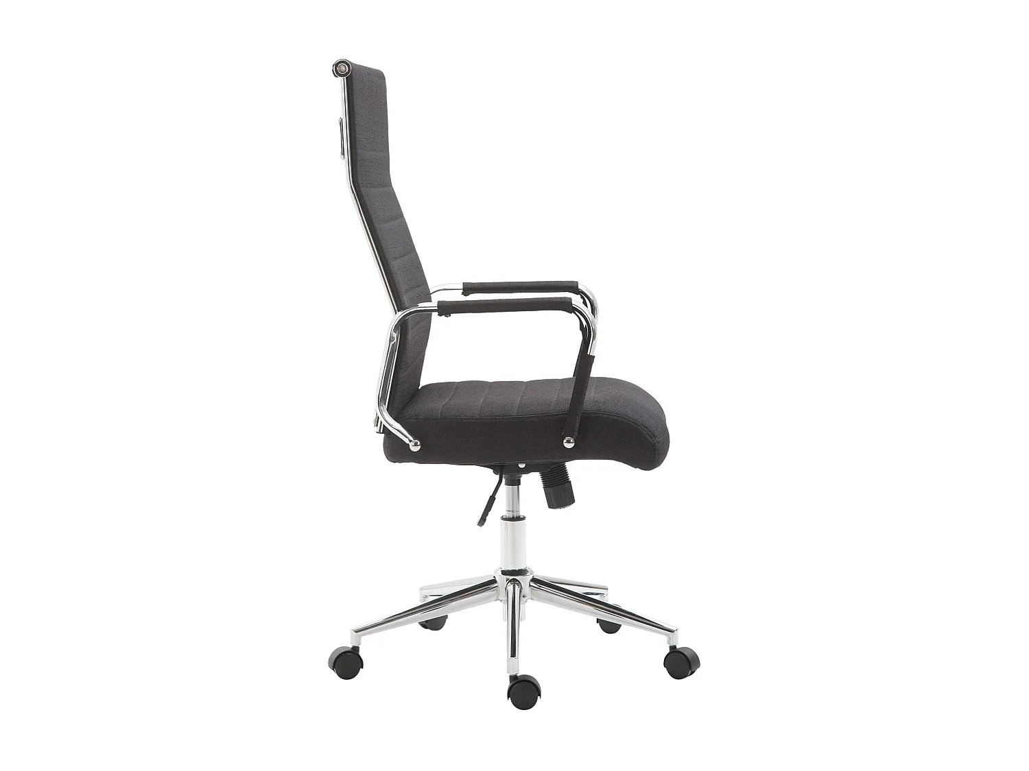 Dudeco Cadeira Escritório Kolumbus em Tecido Preto