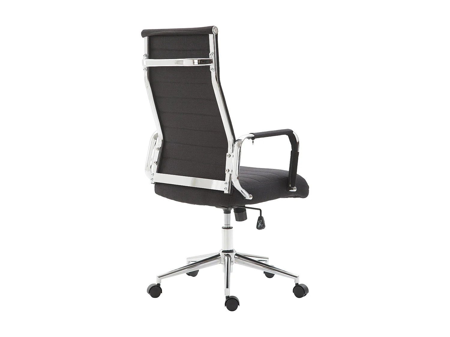 Dudeco Cadeira Escritório Kolumbus em Tecido Preto