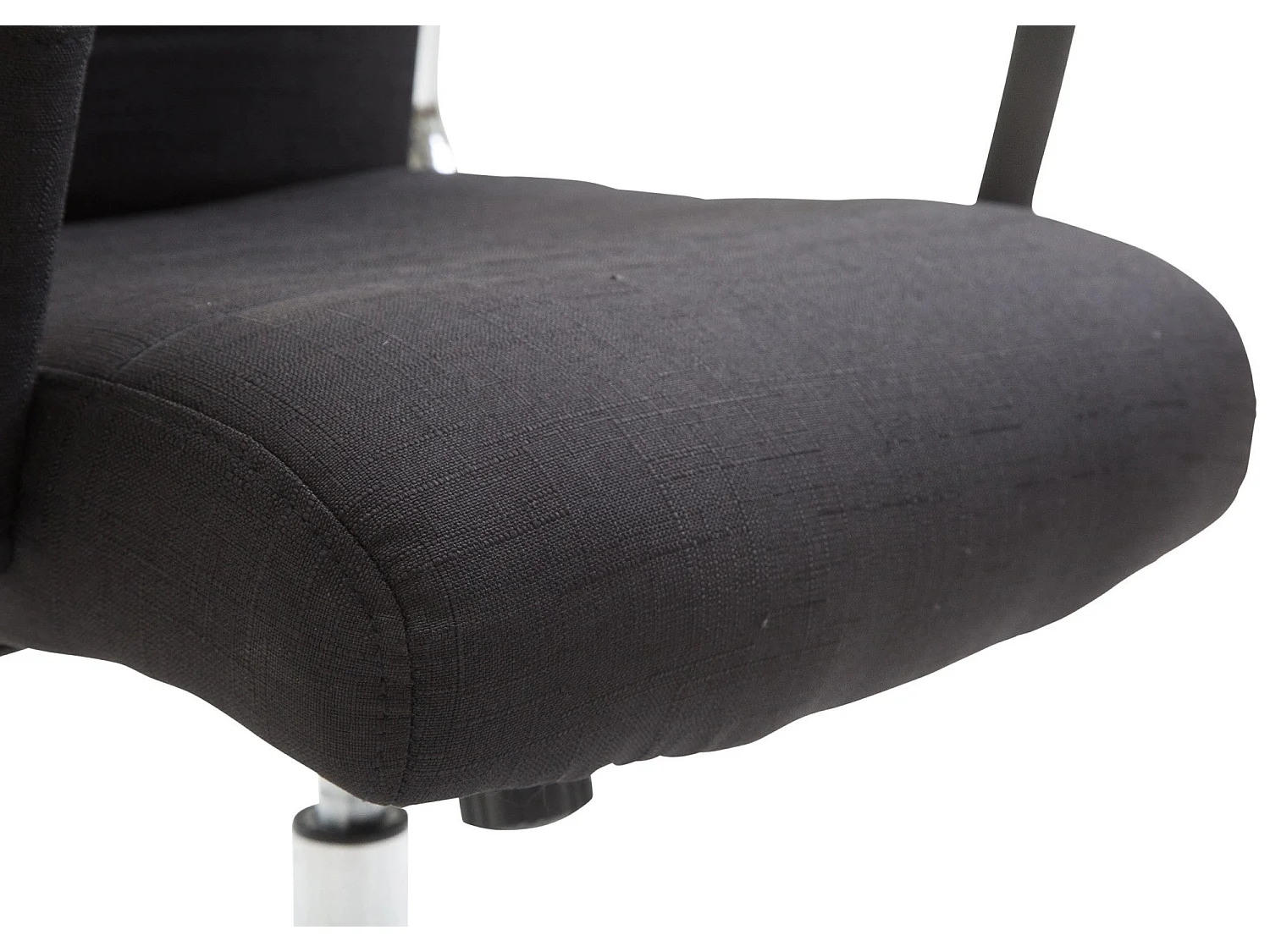 Dudeco Cadeira Escritório Kolumbus em Tecido Preto