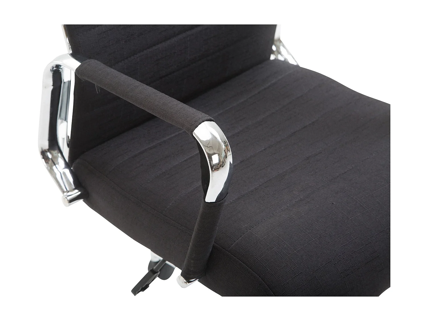 Dudeco Cadeira Escritório Kolumbus em Tecido Preto