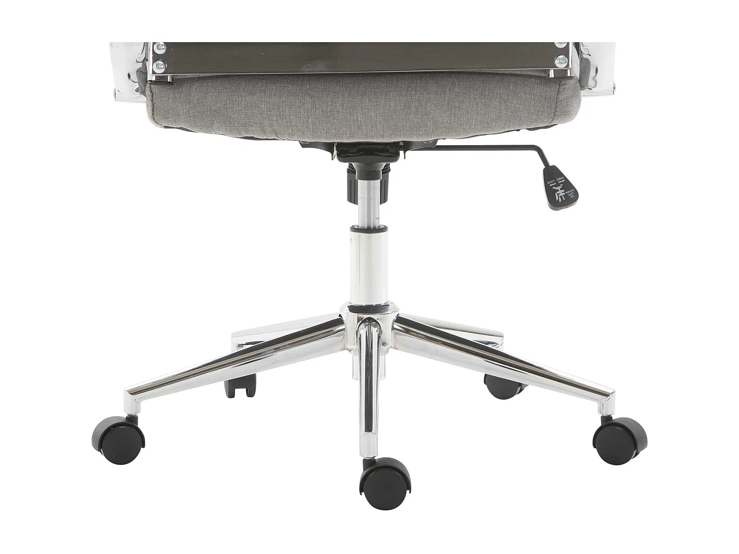 Dudeco Cadeira Escritório Kolumbus em Tecido Cinzento claro