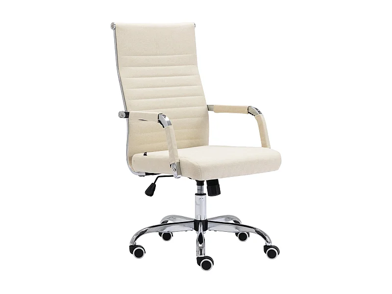 Dudeco Cadeira Escritório Amadora Tecido Creme