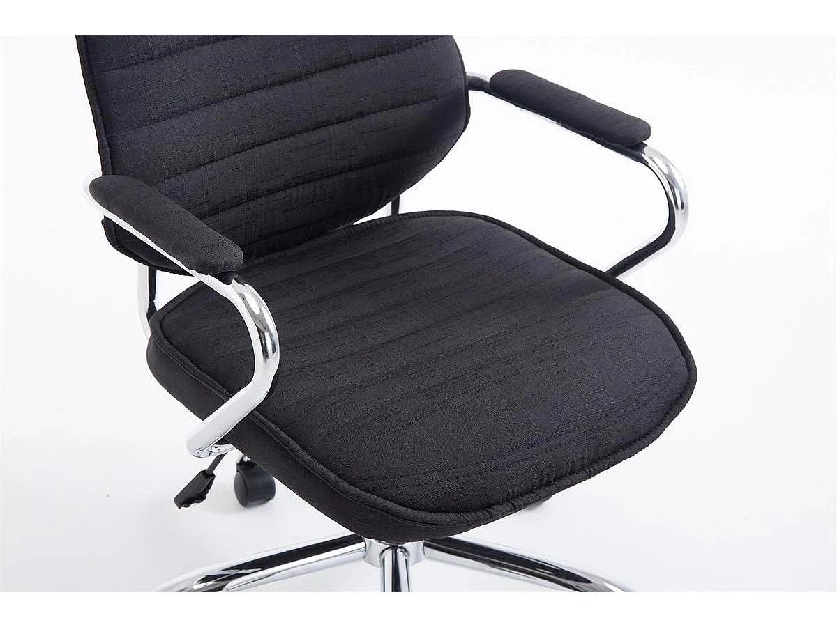 Dudeco Cadeira Escritório Rako em Tecido Preto
