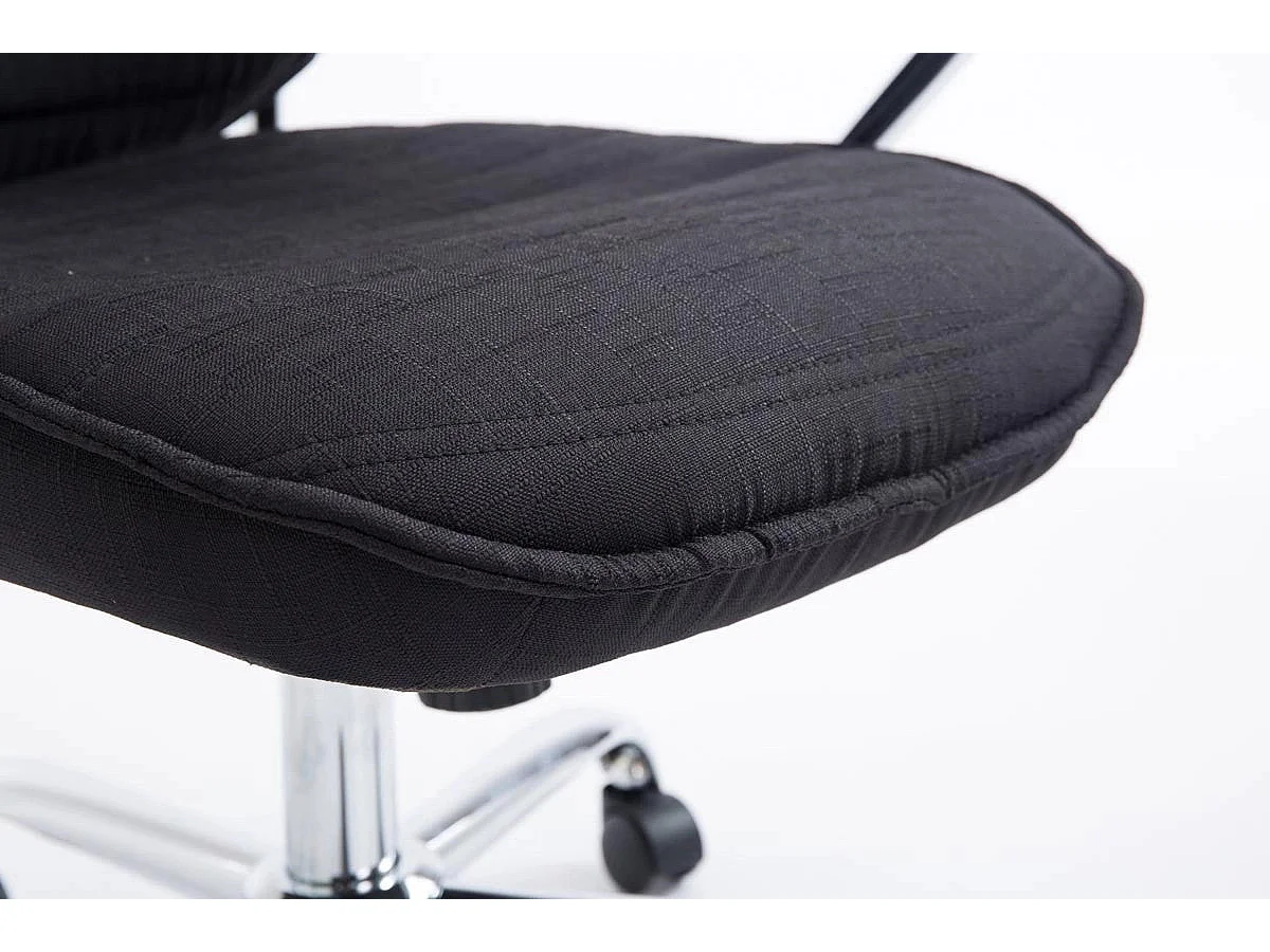 Dudeco Cadeira Escritório Rako em Tecido Preto