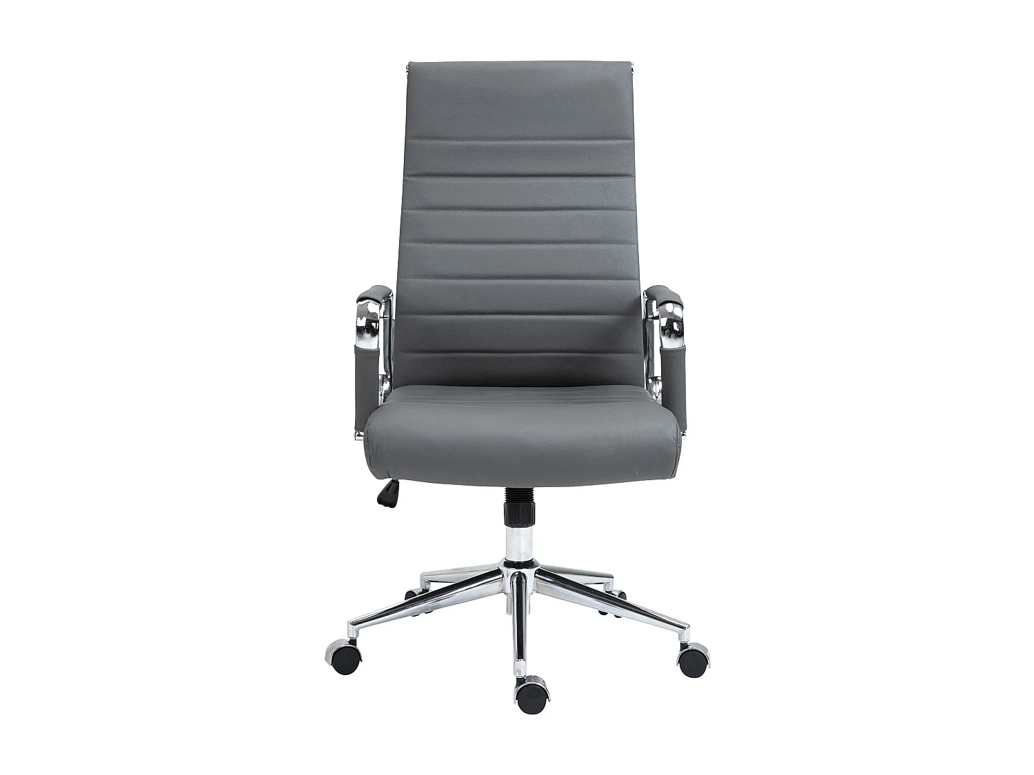 Dudeco Cadeira Escritório Kolumbus em Pele Sintética Cinzento