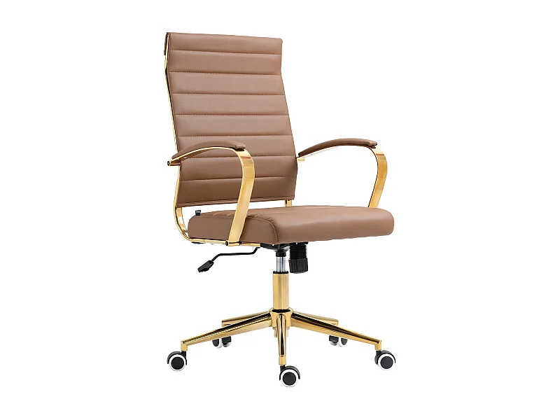 Dudeco Cadeira Escritório Havanna Castanho Claro