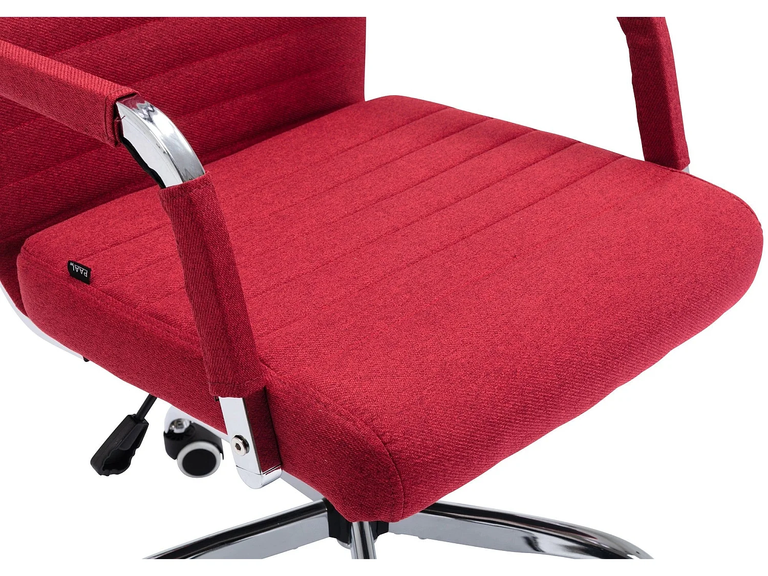 Dudeco Cadeira Escritório Amadora Tecido Vermelho