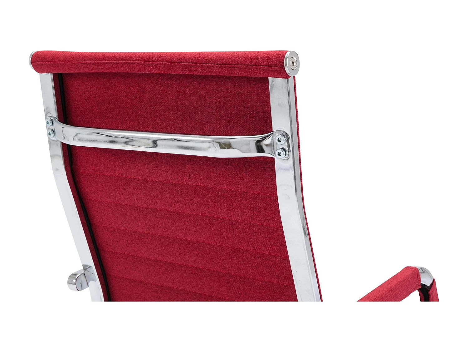 Dudeco Cadeira Escritório Amadora Tecido Vermelho