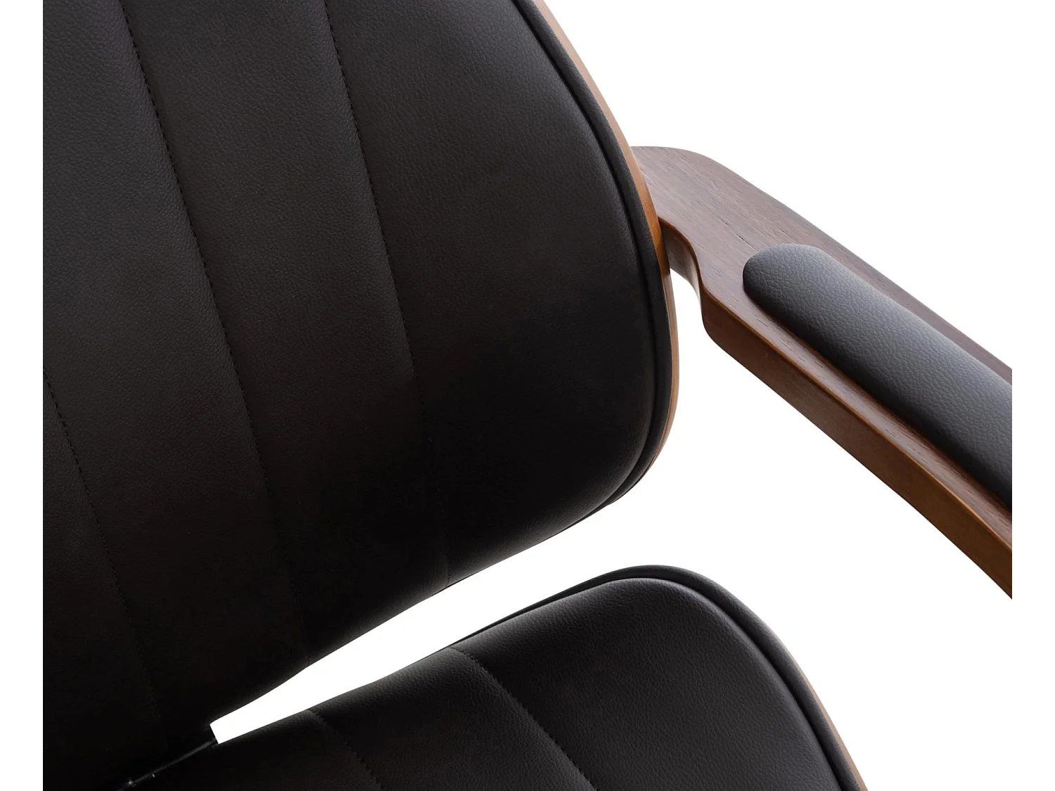 Dudeco Cadeira Escritório Melilla Nogueira e castanho