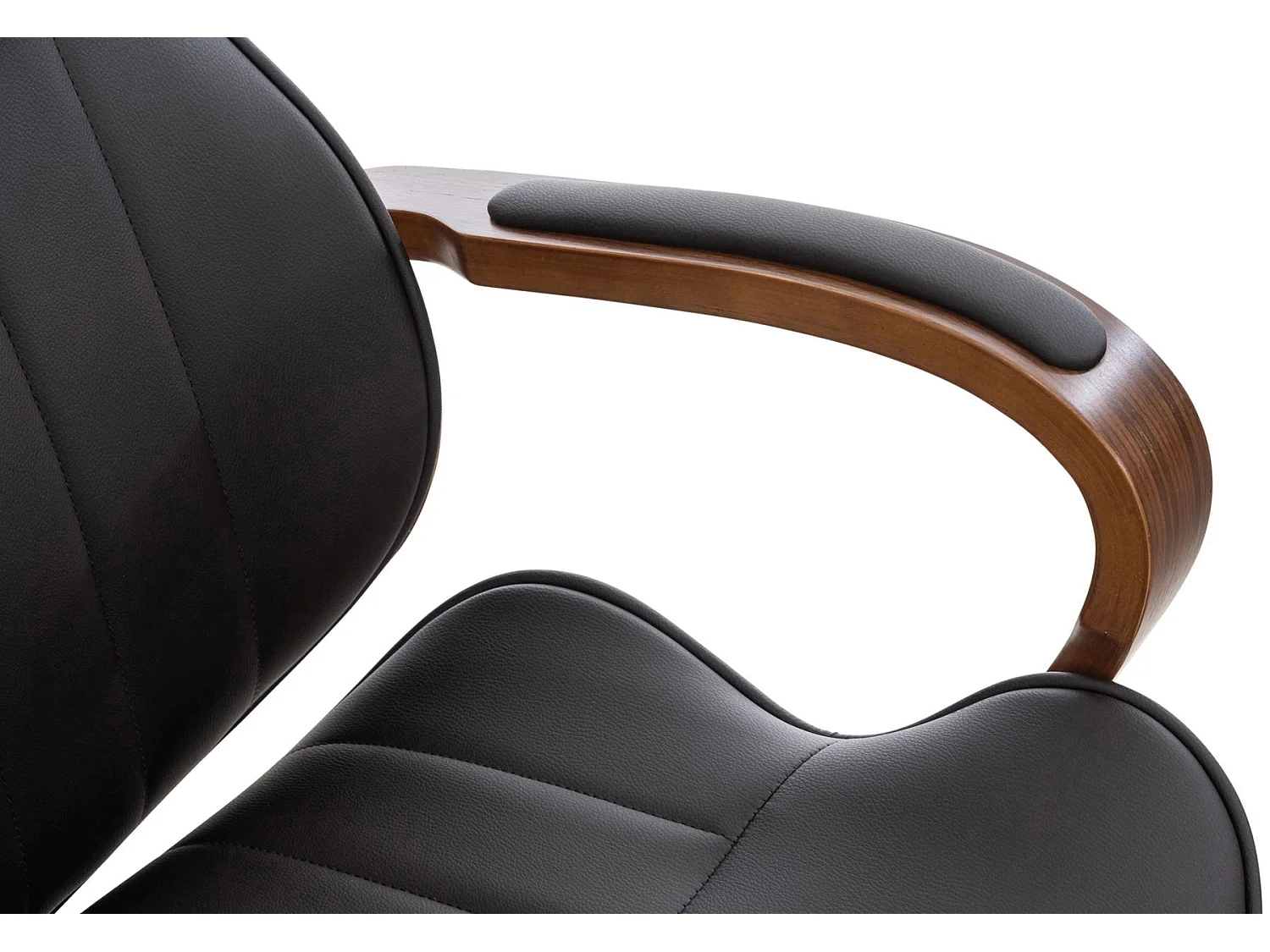 Dudeco Cadeira Escritório Melilla Nogueira e castanho