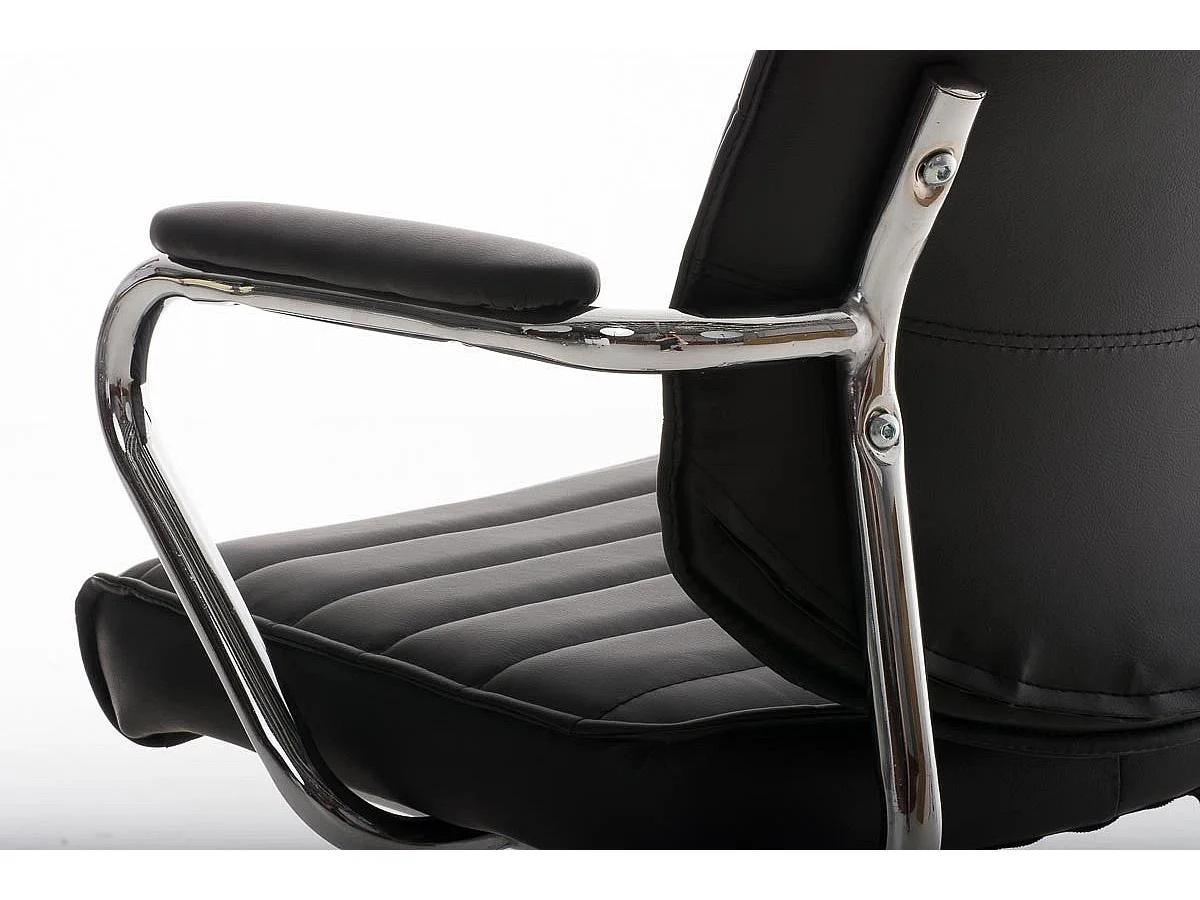 Dudeco Cadeira Escritório Rako em Pele Sintética Preto