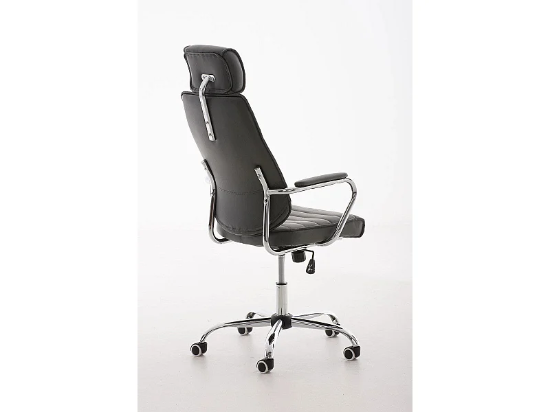 Dudeco Cadeira Escritório Rako em Pele Sintética Cinzento