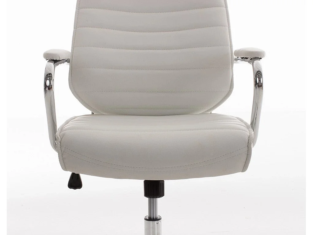 Dudeco Cadeira Escritório Rako em Pele Sintética Branco