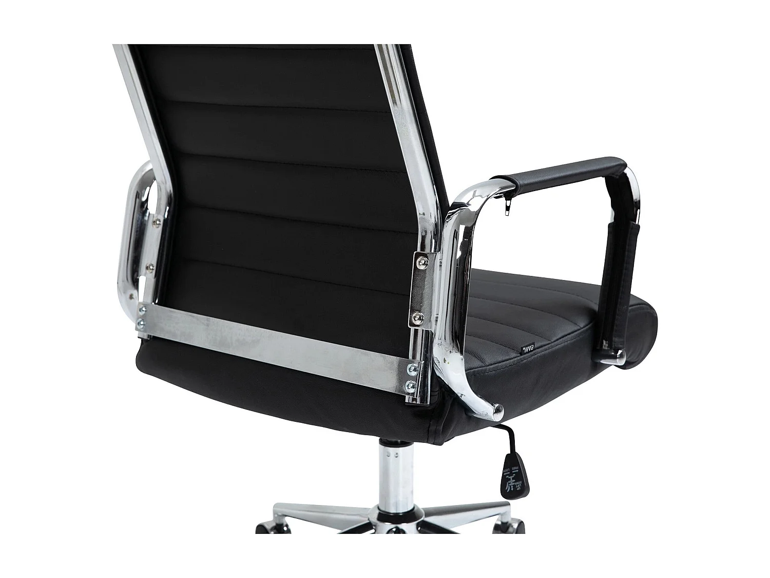 Dudeco Cadeira Escritório Kolumbus em Pele Sintética Preto