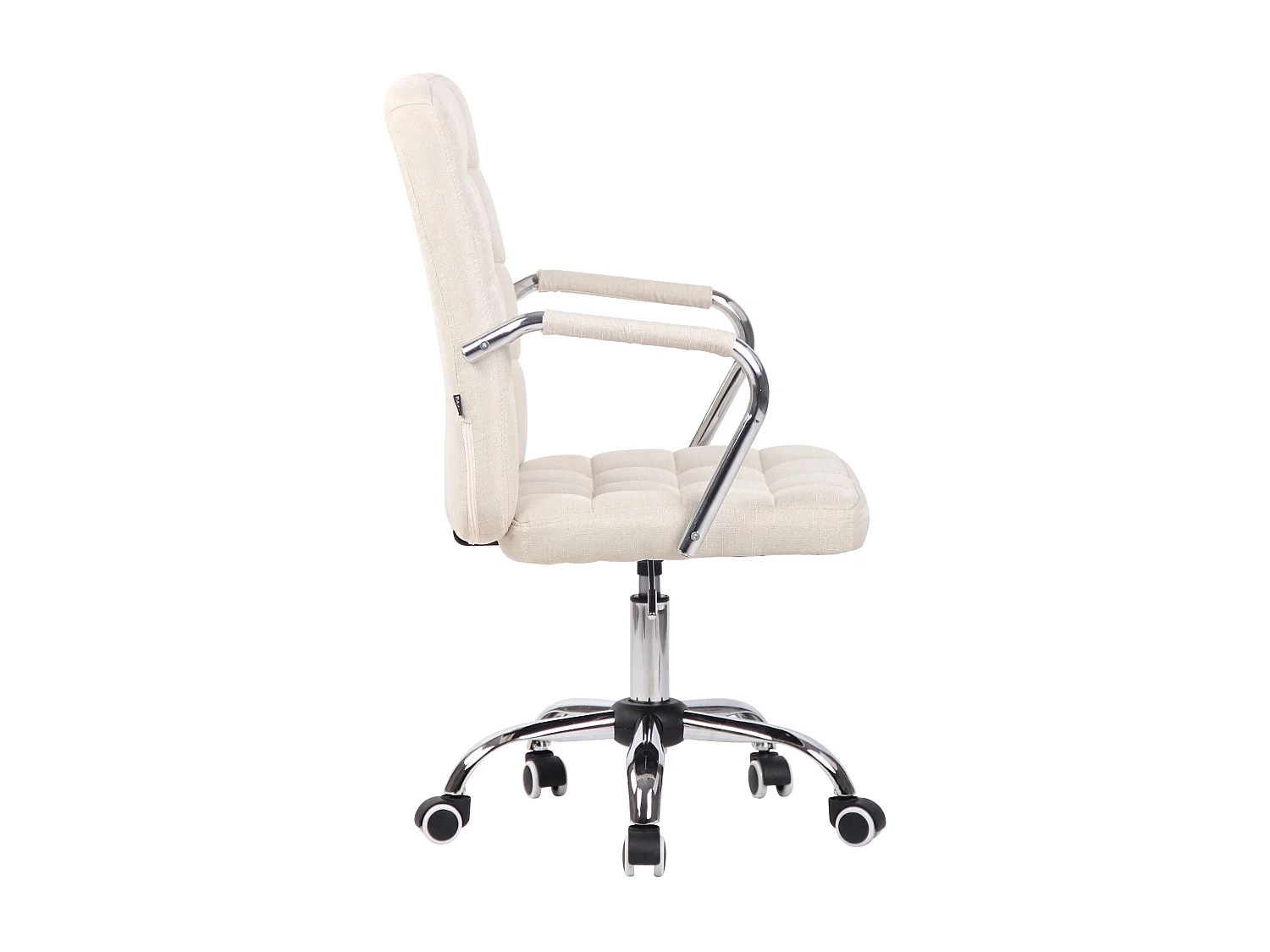 Dudeco Cadeira Escritório Terni Tecido Creme