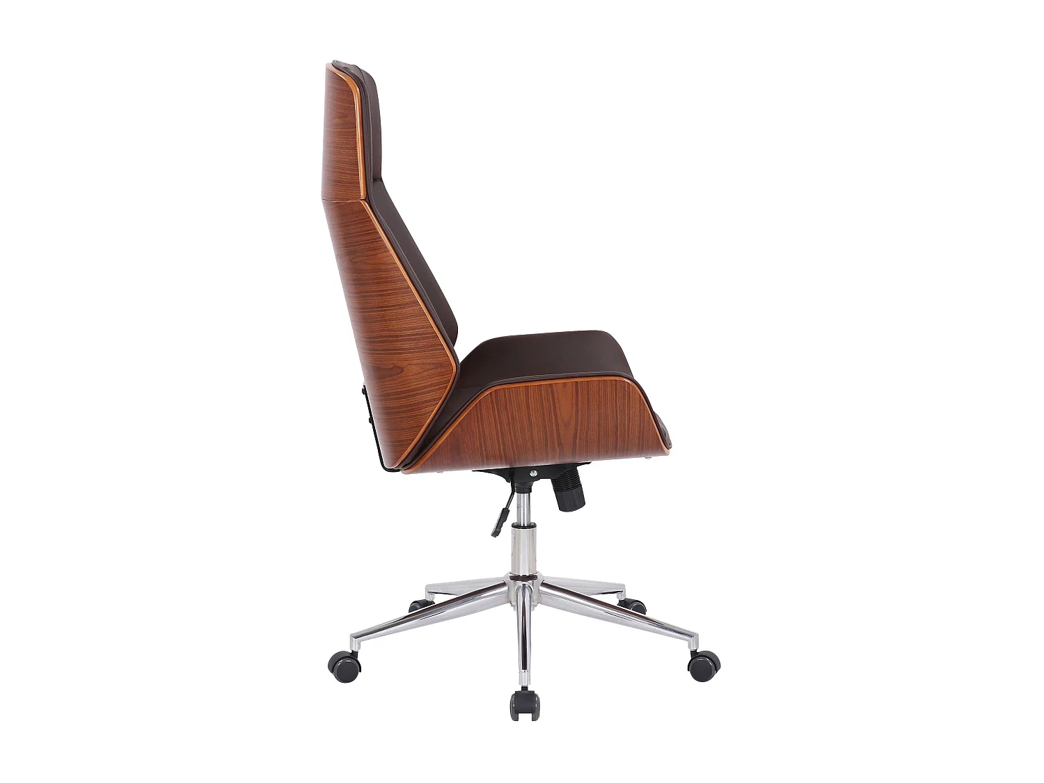 Dudeco Cadeira Escritório Varel Nogueira e castanho