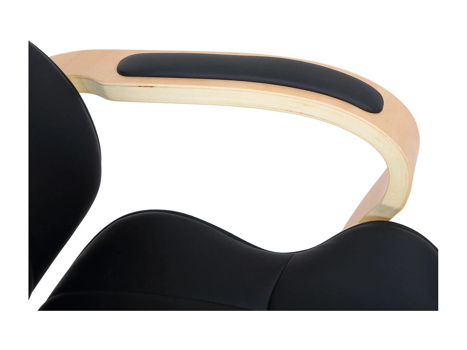 Dudeco Cadeira Escritório Melilla Carvalho e preto