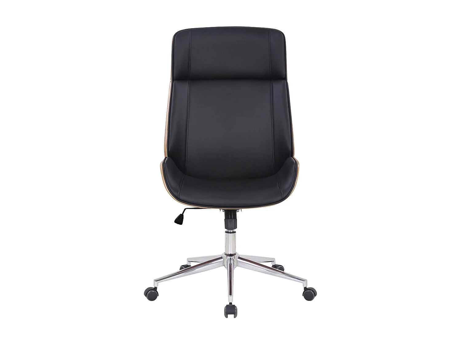 Dudeco Cadeira Escritório Varel Carvalho e preto