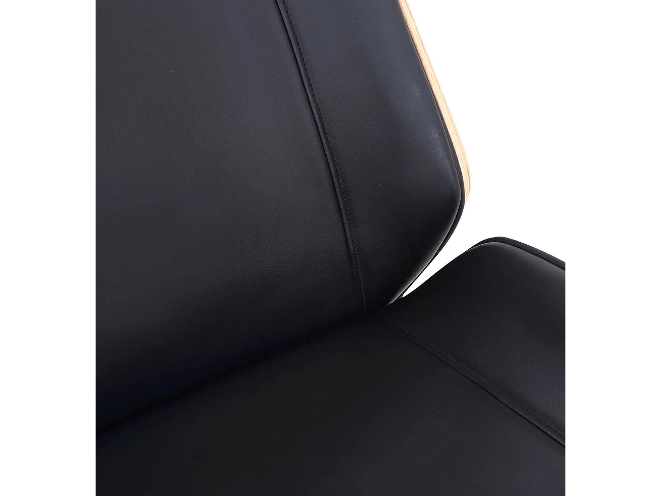 Dudeco Cadeira Escritório Varel Carvalho e preto