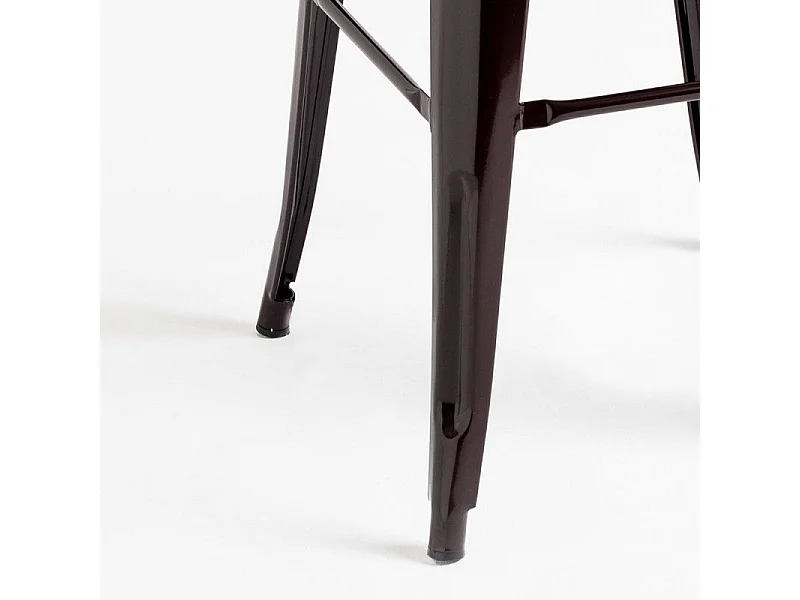 Dudeco Banco Leeds Alto Castanho Escuro