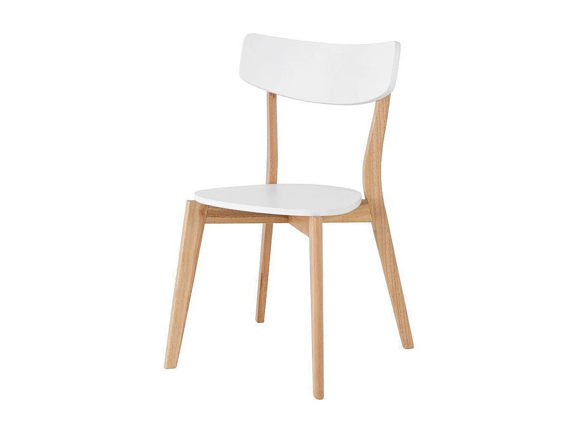 Dudeco Cadeira Ava Carvalho e Branco