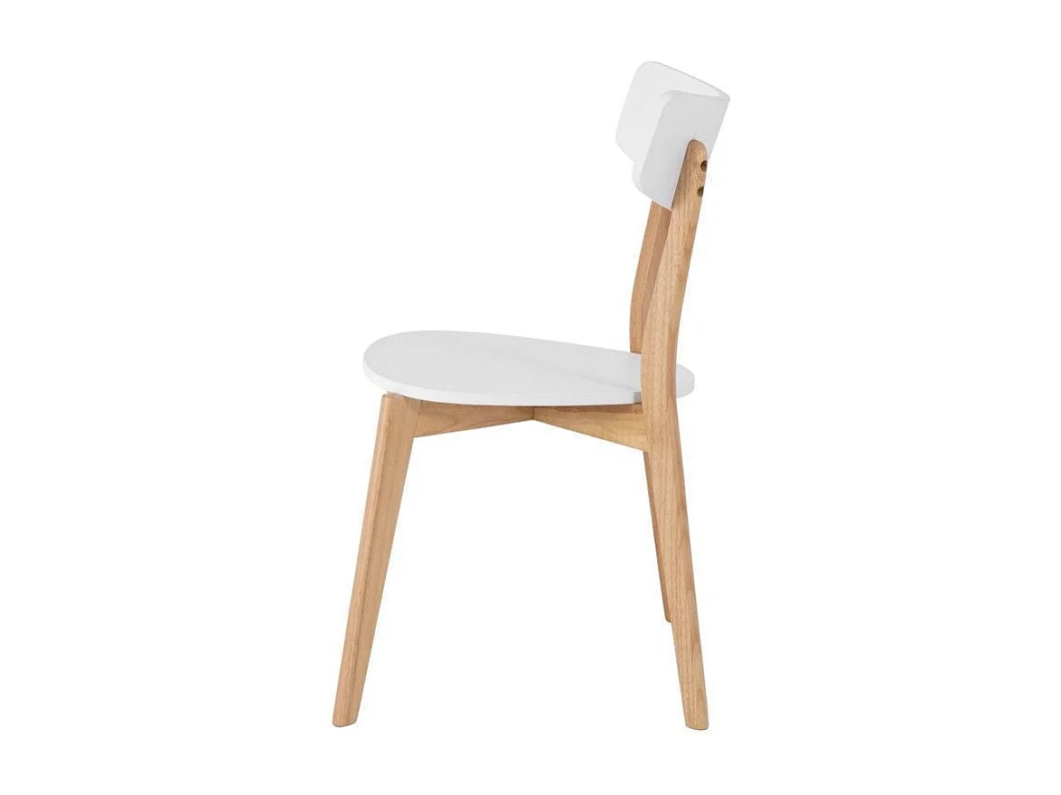 Dudeco Cadeira Ava Carvalho e Branco