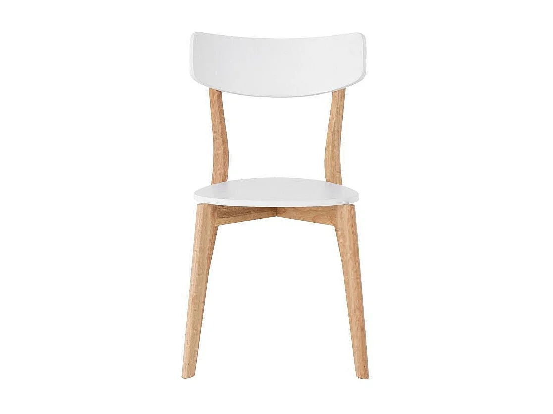 Dudeco Cadeira Ava Carvalho e Branco