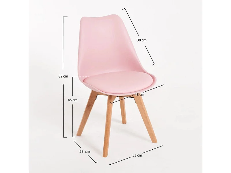 Dudeco Cadeira Skagen Basic Rosa