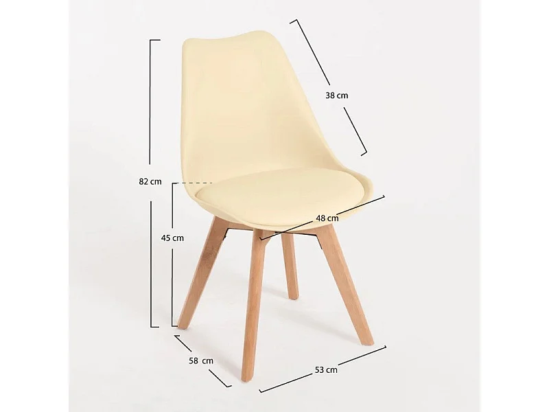 Dudeco Silla Skagen Crema