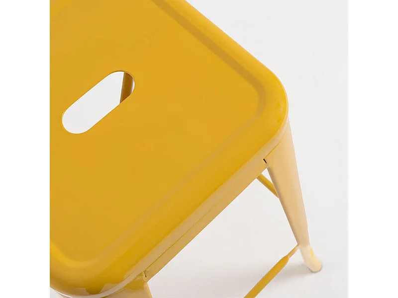 Dudeco Banco Leeds Alto Amarelo