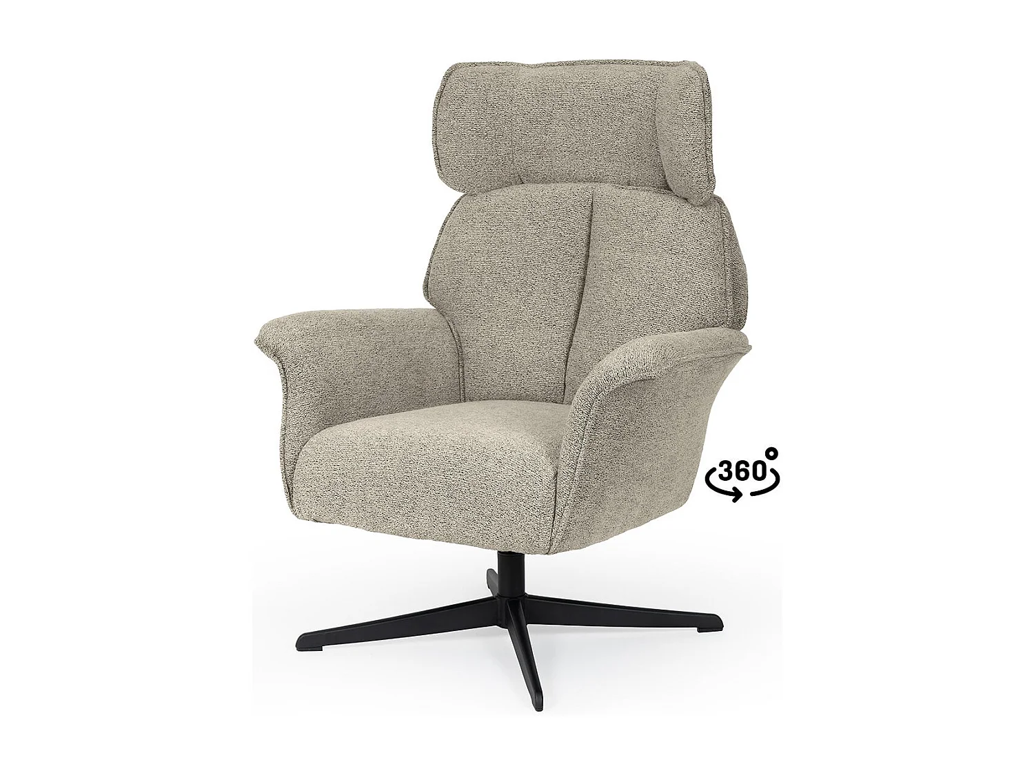 Dudeco Poltrona Lynn Taupe