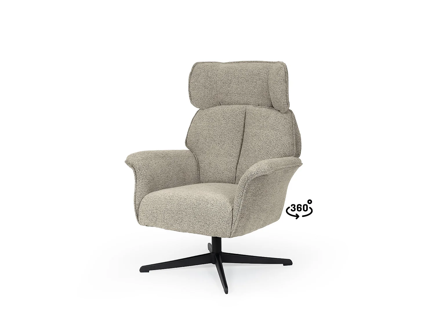 Dudeco Poltrona Lynn Taupe