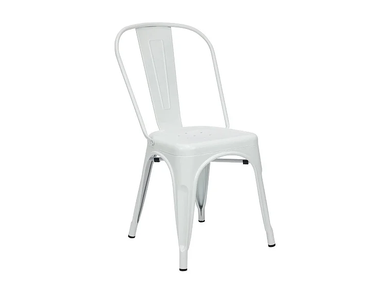 Dudeco Silla de Leeds Blanco Mate