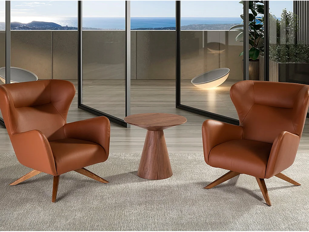 Dudeco Poltrona Solin Castanho