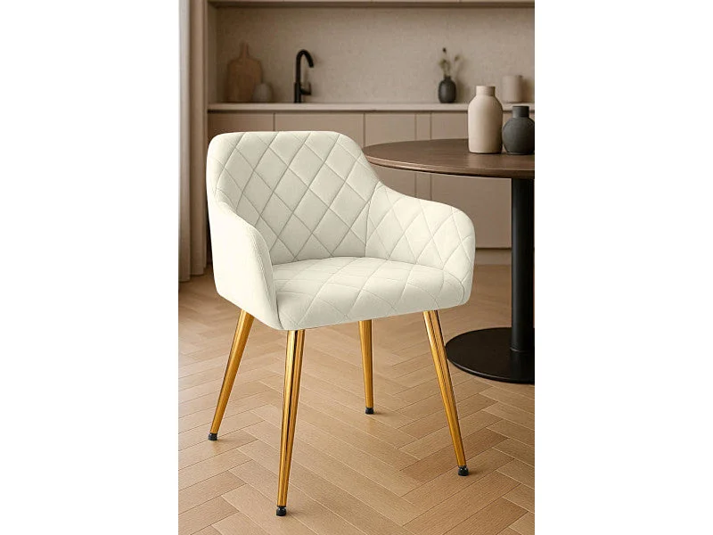 Dudeco Cadeira Bilbau Gold Creme