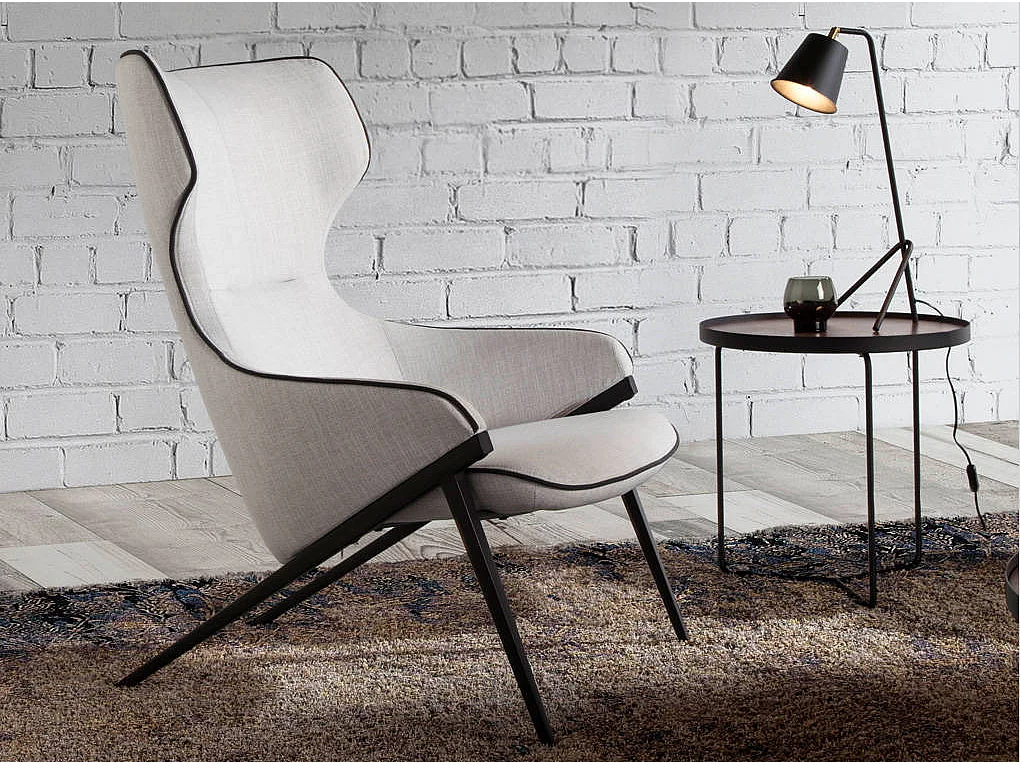 Dudeco Poltrona Roma Cinzento