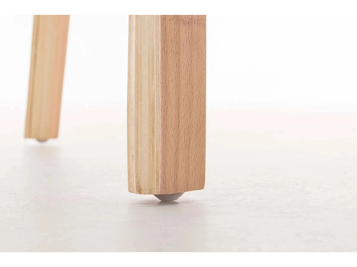 Dudeco Cadeira Berlim Tecido Carvalho e creme