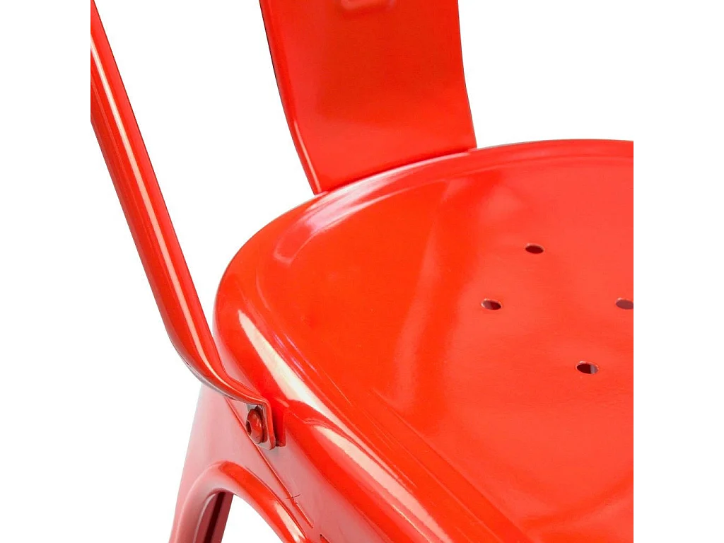 Dudeco Cadeira Leeds Vermelho coral